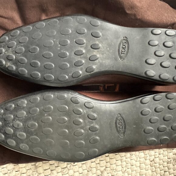 Tod\'s Brown Leather Loafer Dress Shoe Men\'s Size 7
